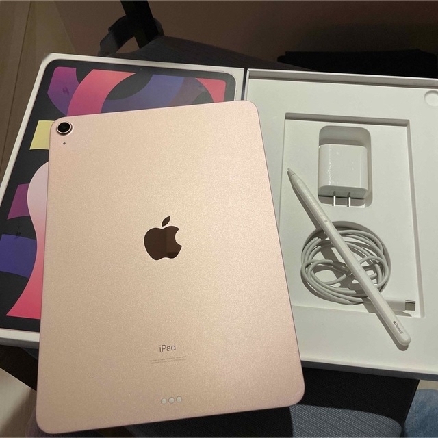 最終値下げ air4 【美品】ipad - Apple ＋ pencil2 apple タブレット