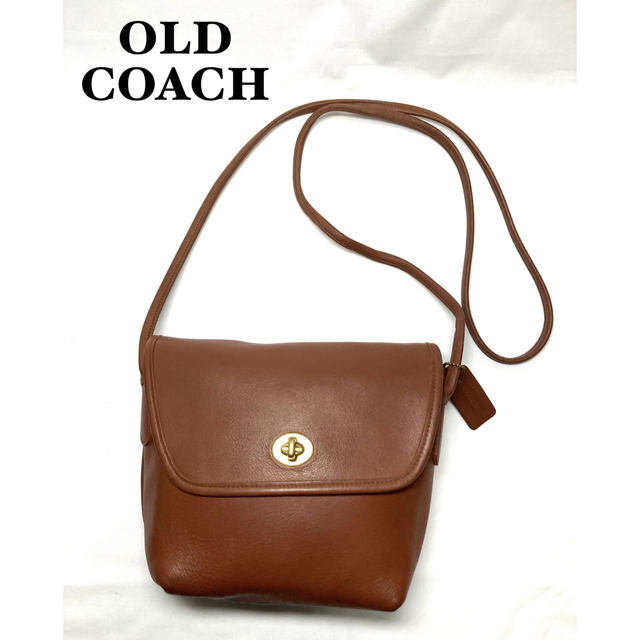 【美品】COACH オールドコーチ　ショルダーバッグ　ターンロック　9919