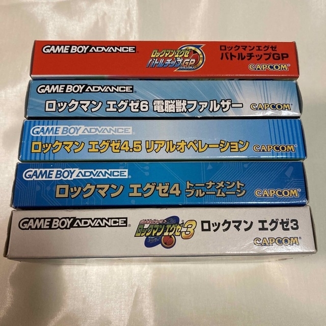 GBA ロックマンエグゼ 5本セット 7