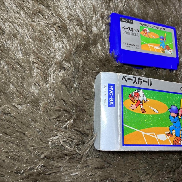 ファミリーコンピュータ - ベースボール ファミコンソフト 銀箱 ファミリーコンピュータ - ベースボール ファミコンソフト 銀箱