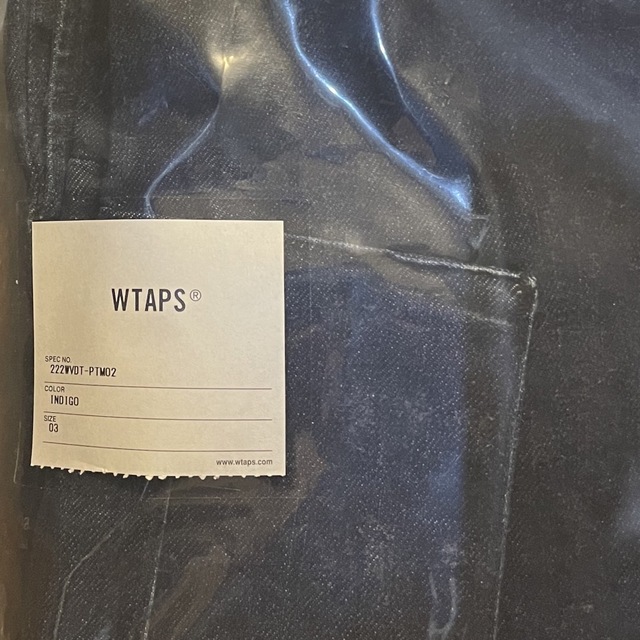 メンズWTAPS GIMMICK TROUSERS Lサイズ INDIGO 新品未使用