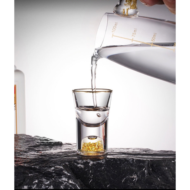 グラス 冷酒器 冷酒グラス グラスセット ショットグラス 金箔 グラス 冷酒器 冷酒グラス グラスセット ショットグラス 金箔