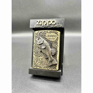 ジッポー(ZIPPO)の限定品 ZIPPO ジッポ BLACKBASS ブラックバス ブロンズ(タバコグッズ)