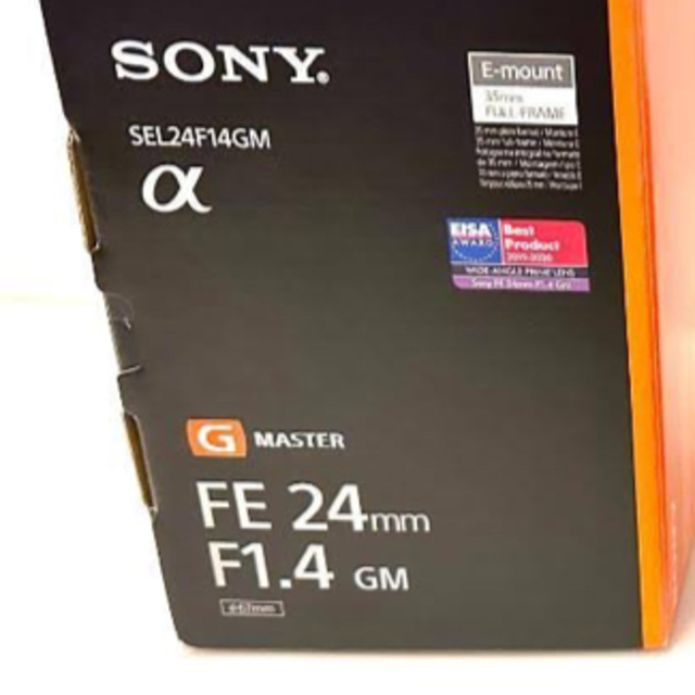 スマホ/家電/カメラSONY FE 24mm F1.4 GM SEL24F14GM 新品未使用品