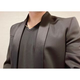 バルマン(BALMAIN)の【定価35万】バルマン　テーラード　ジャケット　ブラック(テーラードジャケット)