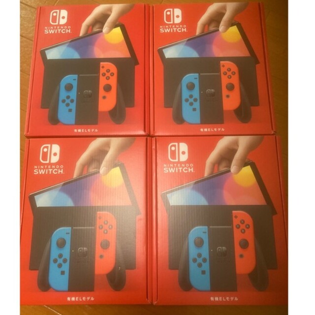 新品 未使用 ニンテンドースイッチ 有機ELモデル ネオンカラー