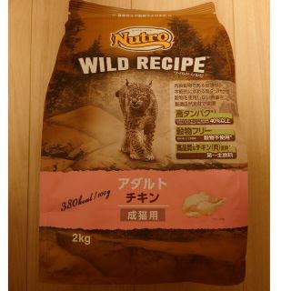 マース(MARS)のニュートロ ワイルドレシピ アダルトチキン 成猫用 2kg(猫)