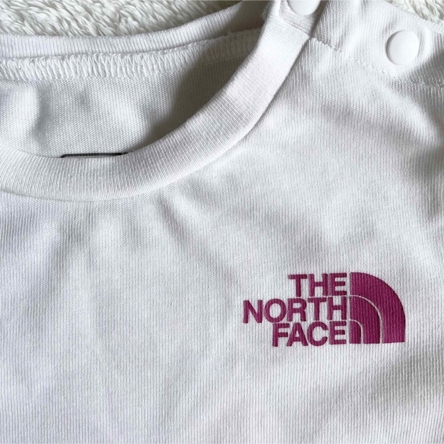 THE NORTH FACE(ザノースフェイス)のザノースフェイス　半袖T 80cm キッズ/ベビー/マタニティのベビー服(~85cm)(Ｔシャツ)の商品写真