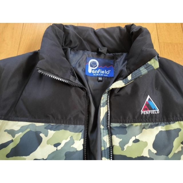 PEN FIELD(ペンフィールド)の【PenField】シックなカモフラ柄　中綿ジャケットJr160 キッズ/ベビー/マタニティのキッズ服男の子用(90cm~)(ジャケット/上着)の商品写真