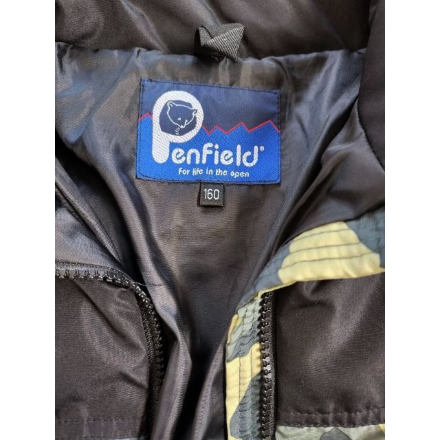 PEN FIELD(ペンフィールド)の【PenField】シックなカモフラ柄　中綿ジャケットJr160 キッズ/ベビー/マタニティのキッズ服男の子用(90cm~)(ジャケット/上着)の商品写真