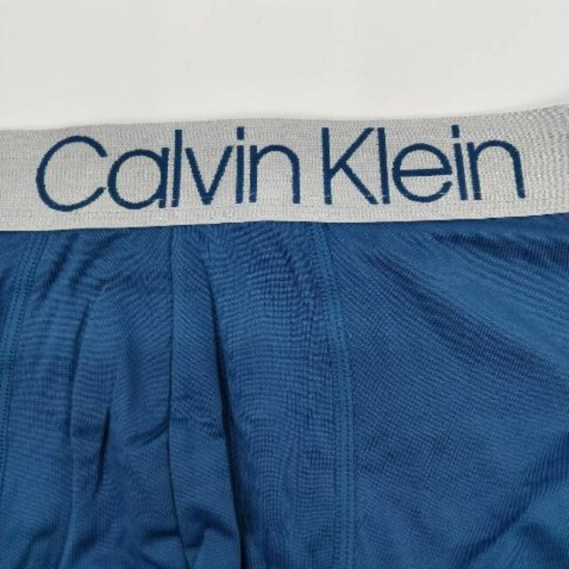 Calvin Klein(カルバンクライン)のカルバンクライン メンズボクサーパンツ Lサイズ 2枚組　ブルー×ライトブルー メンズのアンダーウェア(ボクサーパンツ)の商品写真