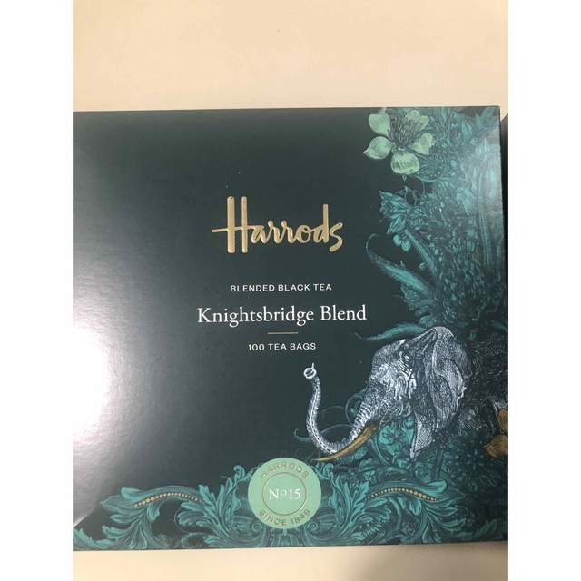 Harrods(ハロッズ)のHarrods Knightsbridge Blend紅茶ティーパック250g 食品/飲料/酒の飲料(茶)の商品写真