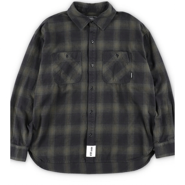 NEIGHBORHOOD(ネイバーフッド)のNH X WIND AND SEA . OMBRE CHECK SHIRT LS メンズのトップス(シャツ)の商品写真