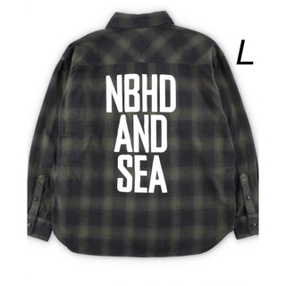 ネイバーフッド(NEIGHBORHOOD)のNH X WIND AND SEA . OMBRE CHECK SHIRT LS(シャツ)