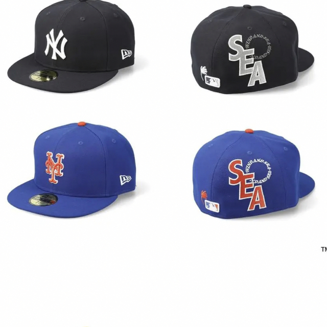 WIND AND SEA × MLB × NEW ERA 7 1/2 nets