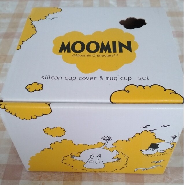 MOOMIN(ムーミン)のリトルミー(ムーミン)　シリコンカバー＆マグカップセット インテリア/住まい/日用品のキッチン/食器(グラス/カップ)の商品写真