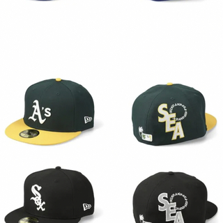 ウィンダンシー(WIND AND SEA)のWIND AND SEA × MLB × NEW ERA 7 1/2 Athle(キャップ)