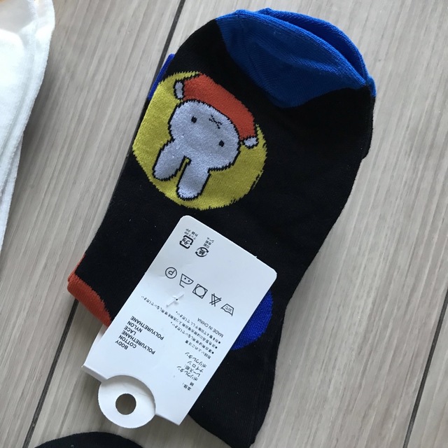 miffy(ミッフィー)のミッフィー miffy 4足セット レディースのレッグウェア(ソックス)の商品写真