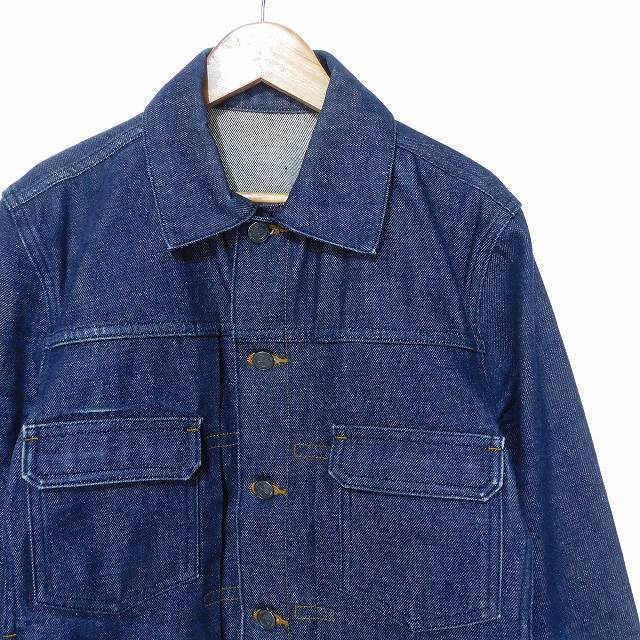 A.P.C(アーペーセー)のアーペーセー デニムジャケット 2nd セカンド 赤耳 XXS インディゴ メンズのジャケット/アウター(Gジャン/デニムジャケット)の商品写真