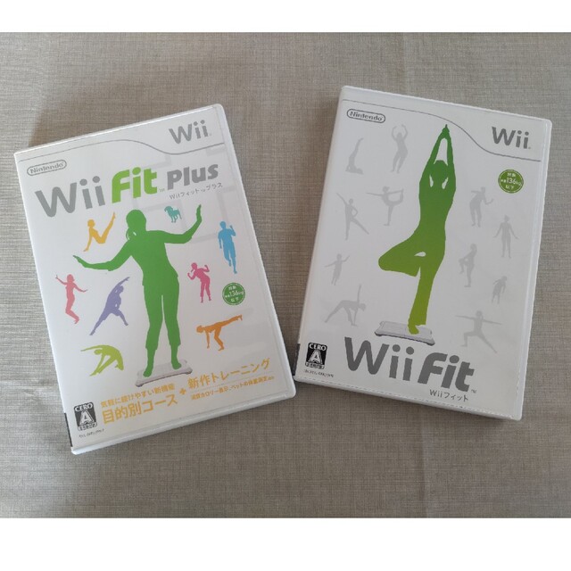 wiiソフト　wii fit　wii fitplus エンタメ/ホビーのゲームソフト/ゲーム機本体(家庭用ゲームソフト)の商品写真