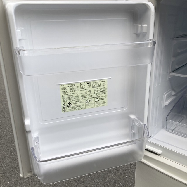 冷凍冷蔵庫 137L 2017年製 SHARP SJ-D14C-W 一人暮らし 【人気商品 