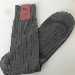 タビオ(Tabio)のタビオ　men'sソックス　グレー(ソックス)