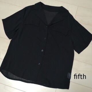フィフス(fifth)のfifth☆ブラウス (black・F)(シャツ/ブラウス(半袖/袖なし))