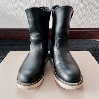 レッドウィング(REDWING)のレッドウィング　廃盤　ペコスブーツ　8169 ブラック　25.5cm(ブーツ)