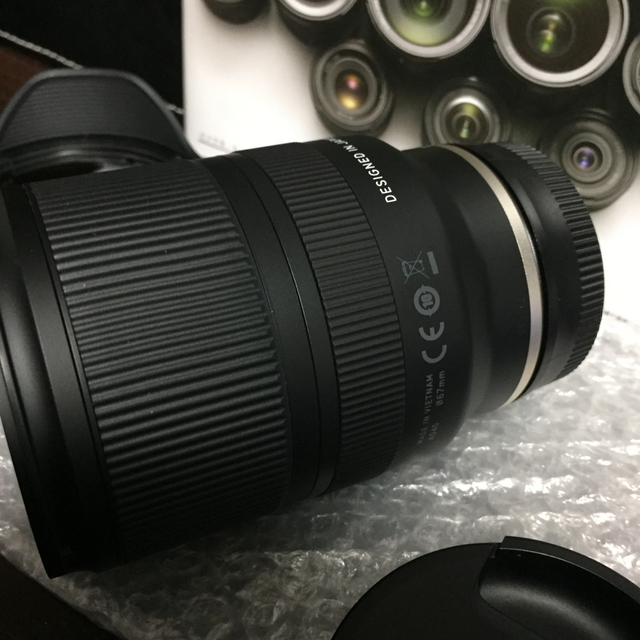 TAMRON(タムロン)のほぼ新品★TAMRON★A046★17-28mm f2.8 Di III RXD スマホ/家電/カメラのカメラ(レンズ(ズーム))の商品写真