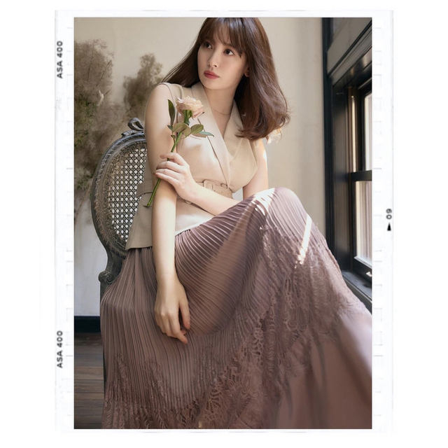 Her lip to - Herlipto＊Meurice Pleated Lace Dress の通販 by shop