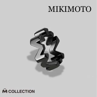 ミキモト(MIKIMOTO)のMIKIMOTO  ミキモト 黒 イヤーカフ PASSIONOIR(イヤーカフ)