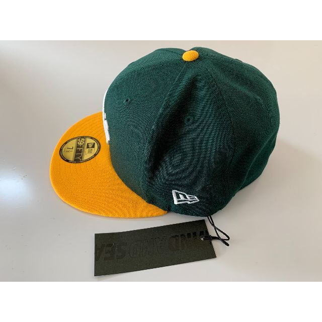 WIND AND SEA(ウィンダンシー)のMLB x NEW ERA x WDS OaklandAthletics CAP メンズの帽子(キャップ)の商品写真