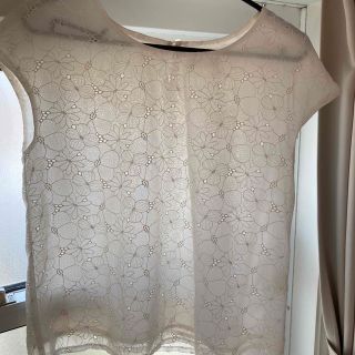 インデックス(INDEX)のindex 総レース刺繍ブラウス(シャツ/ブラウス(半袖/袖なし))