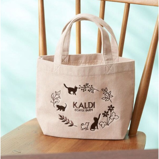 【抽選当選！】KALDI カルディ ネコの日 バッグ 2種 2023 2/22 レディースのバッグ(トートバッグ)の商品写真