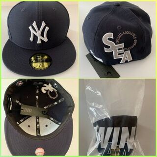 ウィンダンシー(WIND AND SEA)のMLB x NEW ERA x WDS New York Yankees CAP(キャップ)