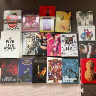 ラルクアンシエル(L'Arc～en～Ciel)のラルク DVDセット売り　FIVE　LIVE　ARCHIVESなど(ミュージック)