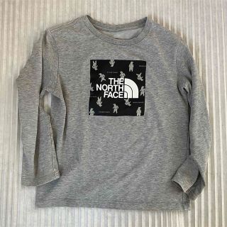 ザノースフェイス(THE NORTH FACE)のNORTH FACE キッズ　ロンT グレー　140(Tシャツ/カットソー)