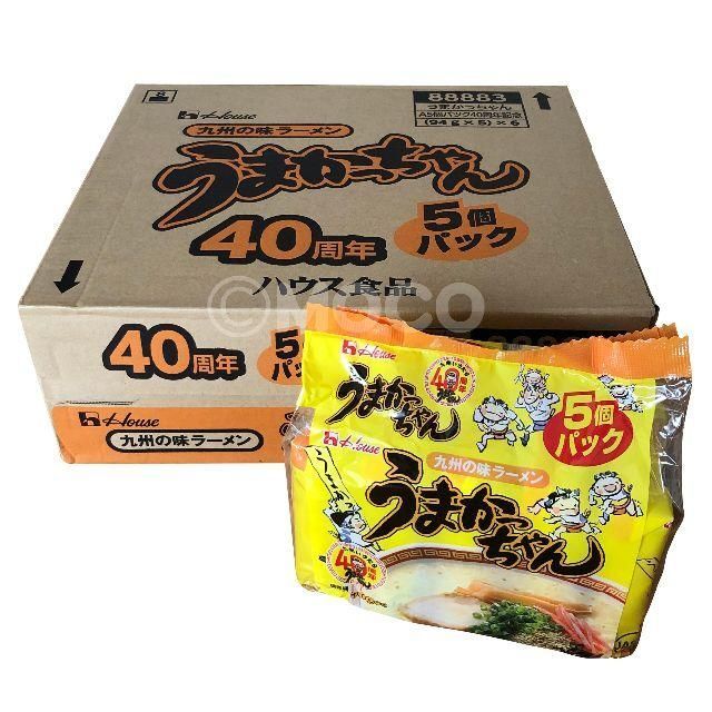2箱買い 60食分7500円 九州博多庶民の豚骨ラーメンNO1 うまかっちゃん