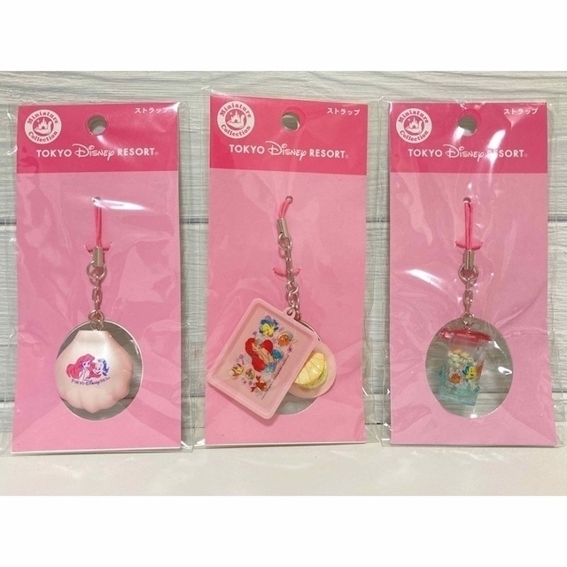 アリエル マーメイドラグーン ストラップ ディズニーシー まとめ売り 8
