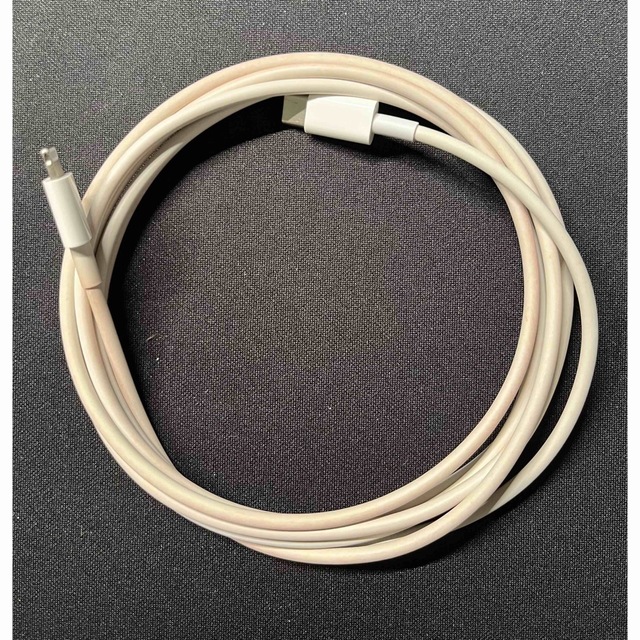 Apple(アップル)のApple USB-C - Lightningケーブル（2 m） スマホ/家電/カメラのスマートフォン/携帯電話(バッテリー/充電器)の商品写真