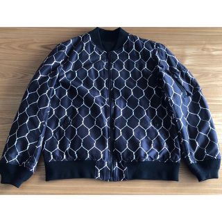 アンダーカバー(UNDERCOVER)のundercover 16aw ma1 ワイヤー柄 有刺鉄線(ブルゾン)