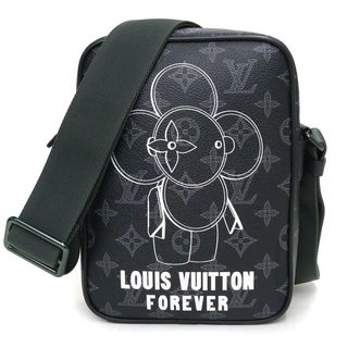 ルイヴィトン(LOUIS VUITTON)のルイ ヴィトン ヴィヴィエンヌ ダヌーヴ PM ショルダーバッグ 斜め掛け モノグラムエクリプス レザー ブラック 黒 M43677 LOUIS VUITTON（未使用　展示品）(ショルダーバッグ)