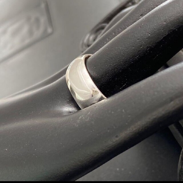ニューヨーク発シルバーリング【15号】シンプルプレーン サブリング SV925 メンズのアクセサリー(リング(指輪))の商品写真