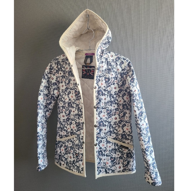 LAVENHAM ラベンハム リバティプリント コットンキルティングコート-