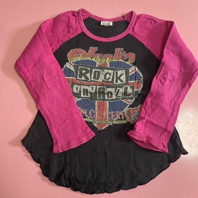 JUNK STORE(ジャンクストアー)の子供服 ロングTシャツ 120cm キッズ/ベビー/マタニティのキッズ服女の子用(90cm~)(Tシャツ/カットソー)の商品写真