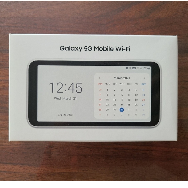 SAMSUNG(サムスン)のGalaxy 5G mobile Wi-Fi SCR01 スマホ/家電/カメラのスマホアクセサリー(モバイルケース/カバー)の商品写真