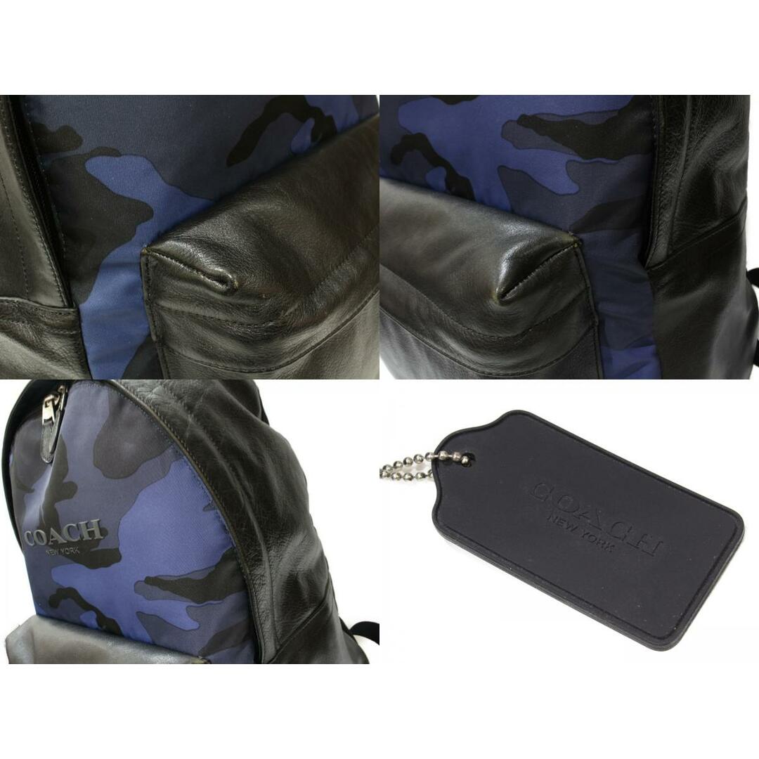 COACH コーチ バックパック カモフラージュ柄 F71755 リュック 迷彩