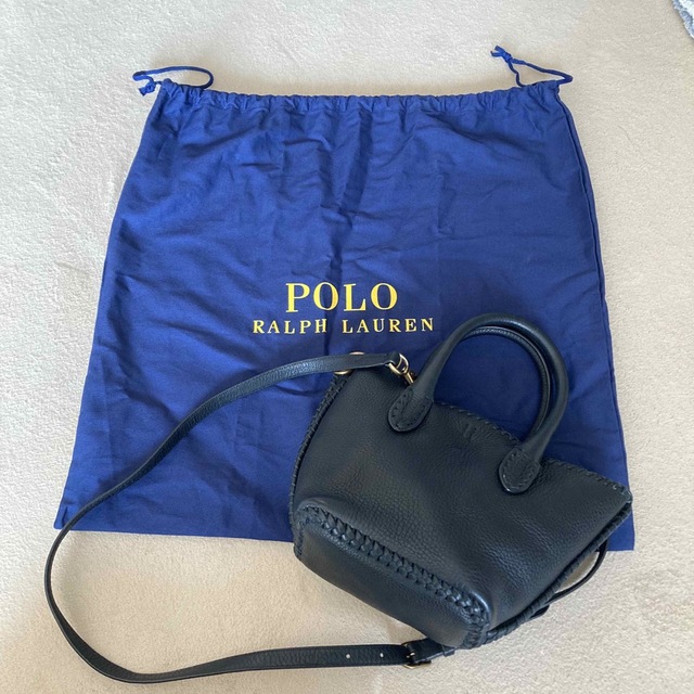 Ralph Lauren(ラルフローレン)のPOLO RALPH LAUREN レザーバッグ　ミニトート レディースのバッグ(ハンドバッグ)の商品写真