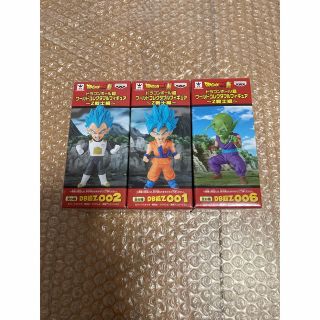 ドラゴンボール(ドラゴンボール)の【未開封】ドラゴンボール　コレクタブル　フィギュア　Z戦士編　3種セット(アニメ/ゲーム)