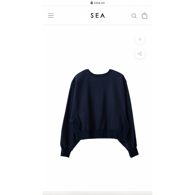 SEA CLEAN SWEAT SHIRT